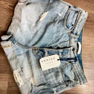 Eunina Olivia ultra high rise shorts